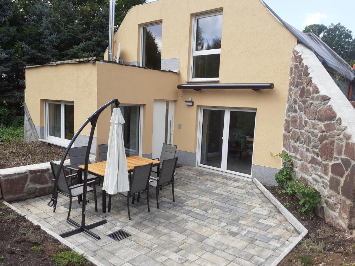 Ferienhaus am Mittelberg Nordhausen Exterior foto