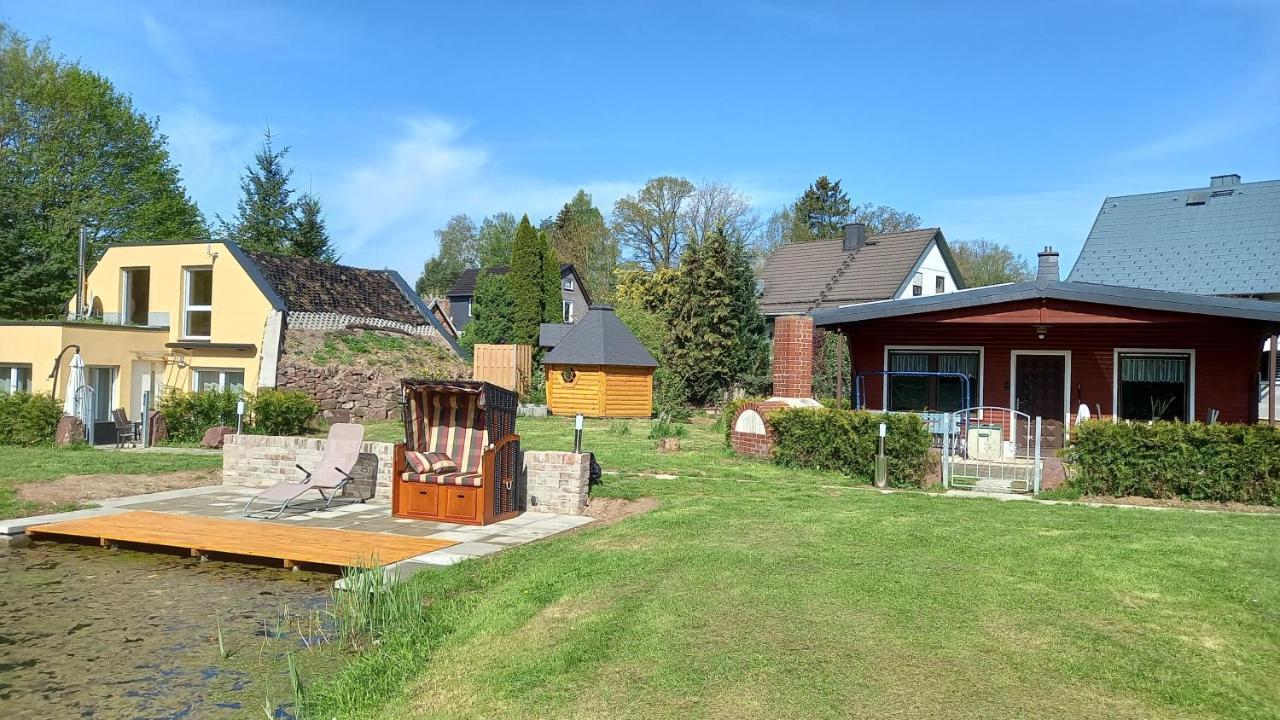 Ferienhaus am Mittelberg Nordhausen Exterior foto